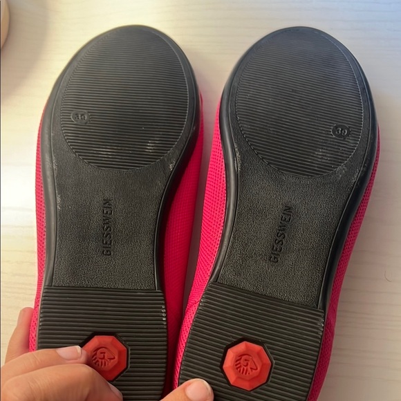 Giesswein Pink Flats Classic Slip-On Loafers 39 (8.5) worn once - Picture 3 of 5